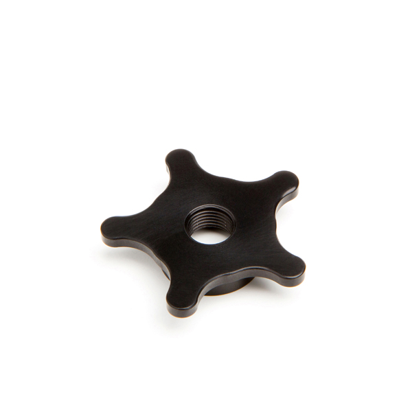 Anodised Aluminium Micro Star Drag Wheels Mk2 - Black