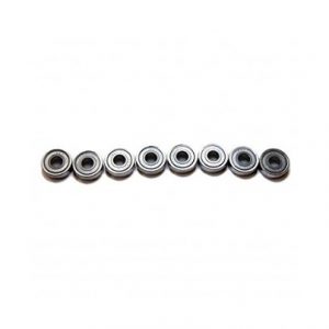 Genuine ABEC 7 Hybrid Ceramic Silicon Nitride Balls - Sets Of 8 Skate Bearings - 8mm x 22mm x 7mm - Image 1