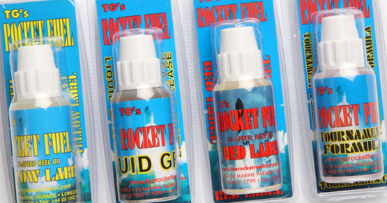 Grease TG's Rocket Fuel Hi-Speed Reel Oils Yellow Label,Tournament Red Label 
